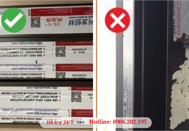 Cách nhận biết nhôm xingfa nhập khẩu 4