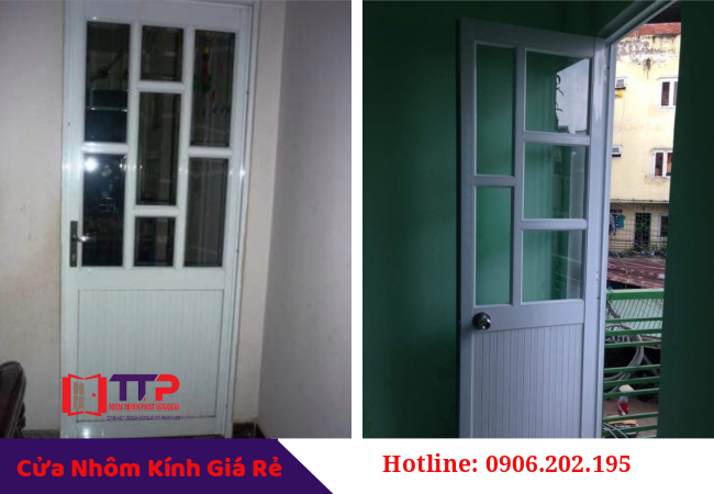 Cửa hàng cửa nhôm kính giá rẻ tại HCM