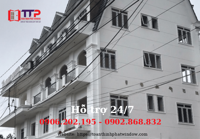 Công trình thiết kế và lắp đặt cửa nhôm tại Đà Lạt - Lâm Đồng