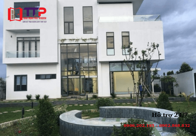 Vách mặt dựng nhôm Xingfa hệ 55