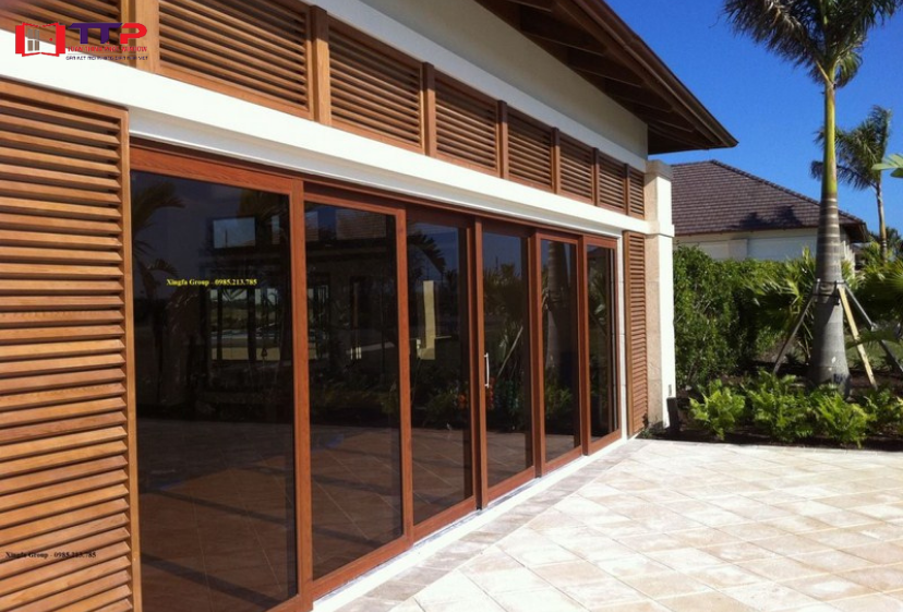 Cửa chính nhôm Xingfa hệ 1000