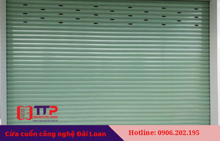 Cửa cuốn công nghệ Đài Loan giá bao nhiêu