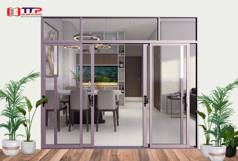 Cửa kính cường lực lùa