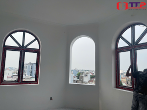 Công trình nhôm kính nhà ở tại Quận 10